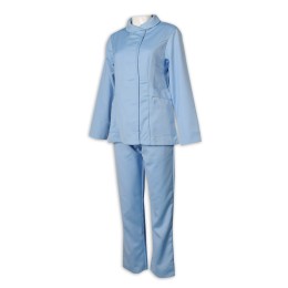 NU057 Tailor-made Nurse Uniform Design Nurse Suit Dental Nurse Sun Yat-sen Collar Button Large Circle Collar Reverse Collar Nurse Uniform hk Exclusive   hospital cleaner uniform NU057 Tailor-made Nurse Uniform Design Nurse Suit Dental Nurse Sun Yat-sen Collar Button Large Circle Collar Reverse Collar Nurse Uniform hk Exclusive   hospital cleaner uniform